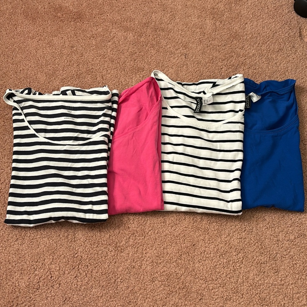 Set of 4 H&M tshirts